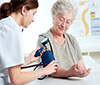Medical Exam.measuring Blood Pressure