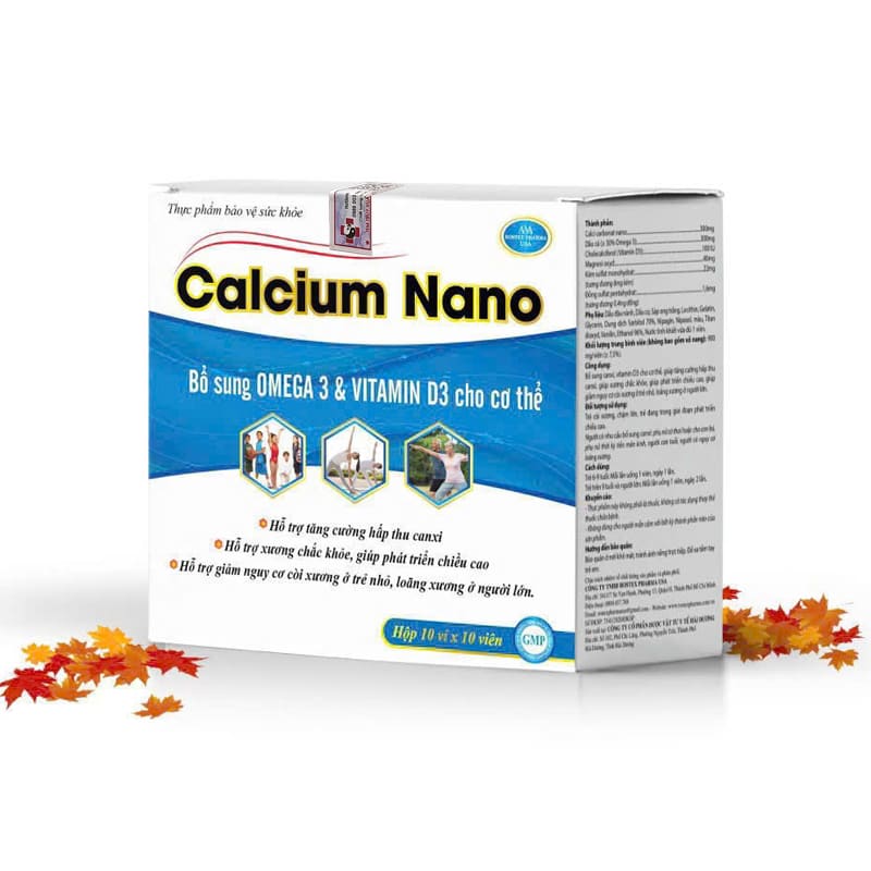 Calcium Nano Hop Xanh